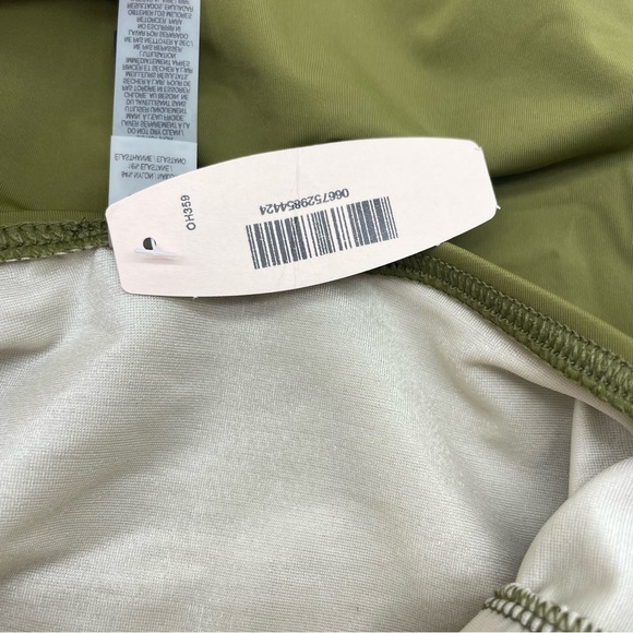 XS Victoria's Secret One Piece Halter Swimsuit Extra Small Olive Green - Picture 9 of 9